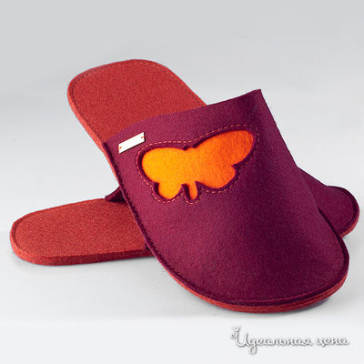 Тапки Feltimo, цвет цвет фиолетовый / оранжевый / терракотовый
