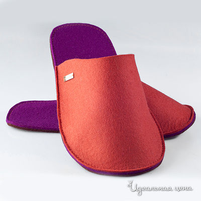 Тапки Feltimo, цвет цвет терракотовый / фиолетовый