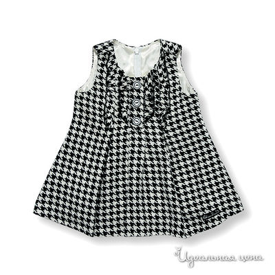 Платье Chicco, цвет цвет черный / белый