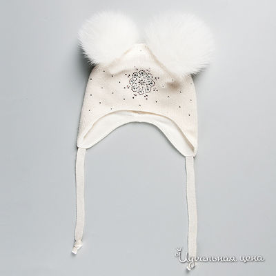 Шапка Choby, цвет цвет молочный