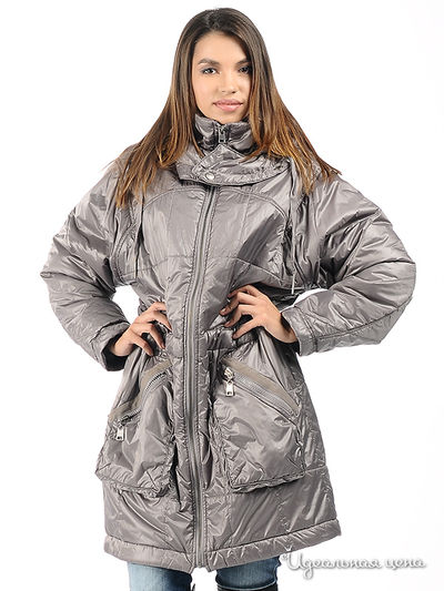 Пальто Diesel, цвет цвет коричневый