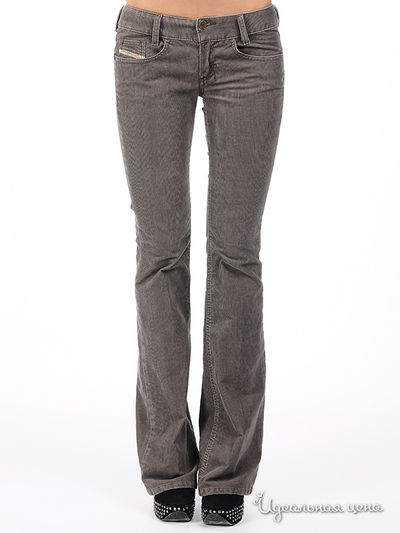 Брюки Diesel, цвет цвет коричневый