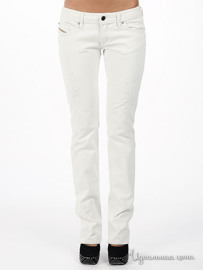 Брюки Diesel, цвет цвет белый