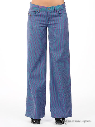 Брюки Diesel, цвет цвет синий