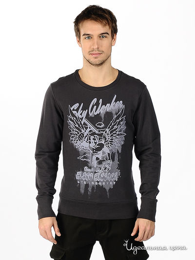 Толстовка Diesel, цвет цвет коричневый