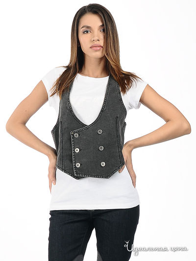 Жилет Diesel, цвет цвет серый