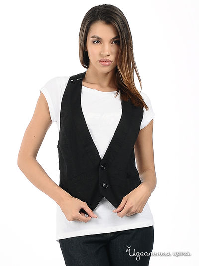 Жилет Diesel, цвет цвет черный