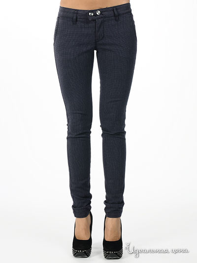 Брюки Take Two, цвет цвет синий