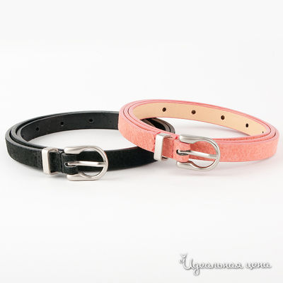 Ремень Nervous & Angry girls, цвет цвет черный / розовый