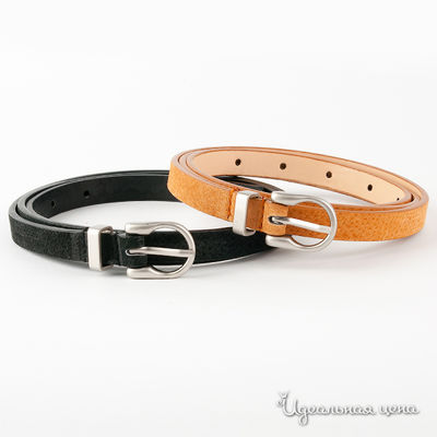 Ремень Nervous & Angry girls, цвет цвет черный / рыжий