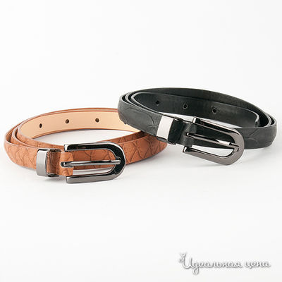 Ремень Nervous & Angry girls, цвет цвет черный / рыжий