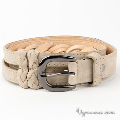 Ремень Nervous & Angry girls, цвет цвет серый