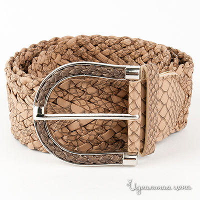 Ремень Nervous & Angry girls, цвет цвет бежевый