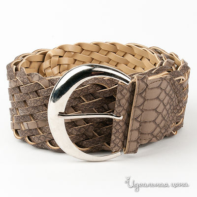 Ремень Nervous & Angry girls, цвет цвет коричневый