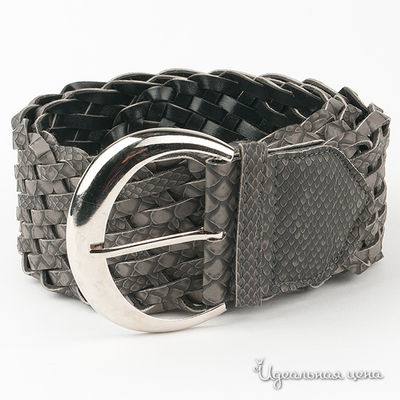 Ремень Nervous & Angry girls, цвет цвет серый