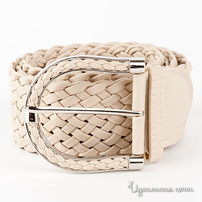 Ремень Nervous & Angry girls, цвет цвет бежевый