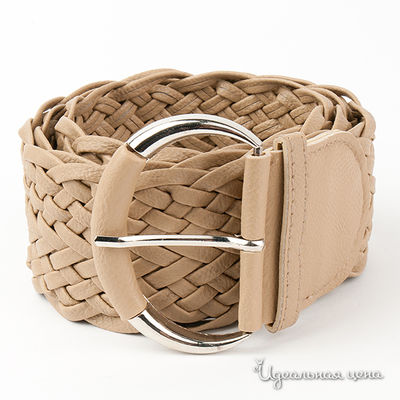 Ремень Nervous & Angry girls, цвет цвет бежевый