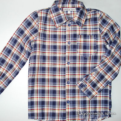 Сорочка Oncle Tom, цвет цвет синий / принт клетка