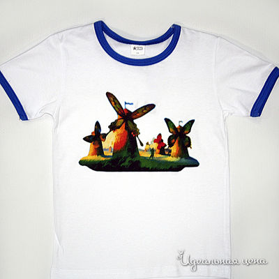 Футболка Oncle Tom, цвет цвет белый / синий