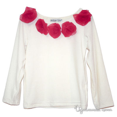 Блузка Oncle Tom, цвет цвет молочный / фуксия