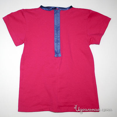 Блузка Oncle Tom для девочки, цвет фуксия / синий