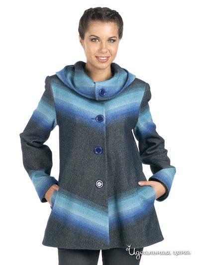 Пальто Artwizard, цвет цвет серый