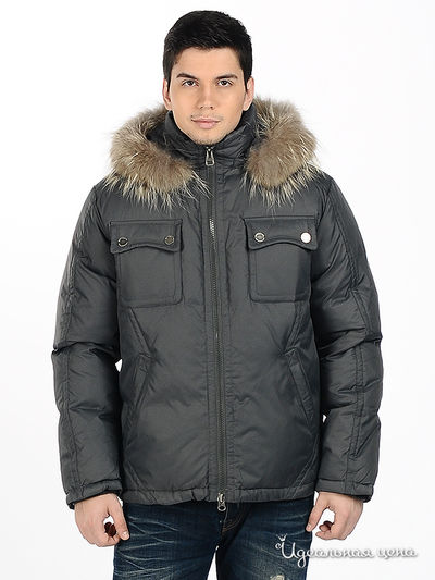 Пуховик Bosideng, цвет цвет серый