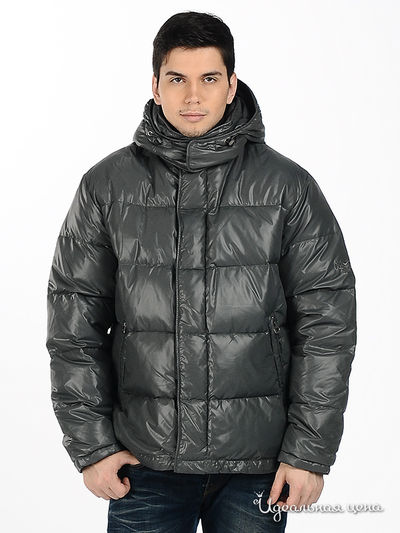Пуховик Bosideng, цвет цвет серый