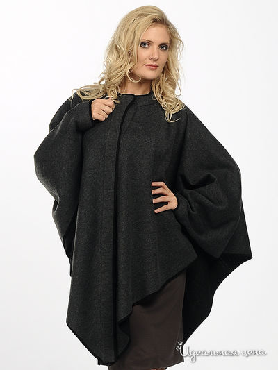 Пончо Viquious, цвет цвет серый