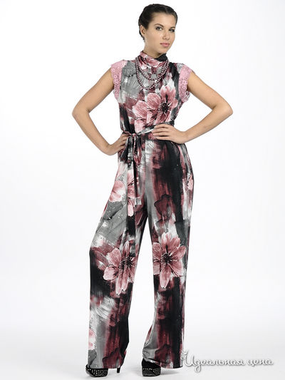 Комбинезон Adzhedo, цвет цвет серый / розовый