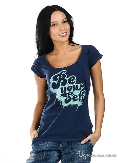 Футболка GAS, цвет цвет синий