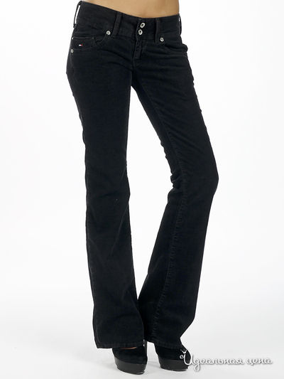 Брюки Tommy Hilfiger, цвет цвет темно-серый