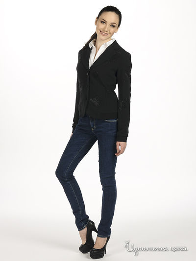 Пиджак Moschino MS женский, цвет черный