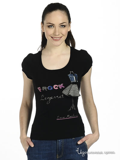 Футболка Moschino MS, цвет цвет черный