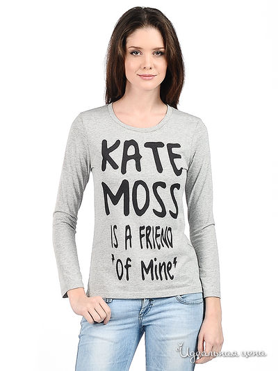 Лонгслив SOCIETA&ATOS LOMBARDINI, цвет цвет серый