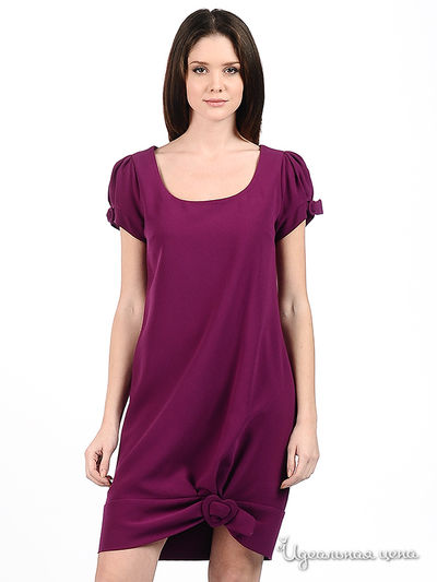 Платье SOCIETA&ATOS LOMBARDINI, цвет цвет фиолетовый