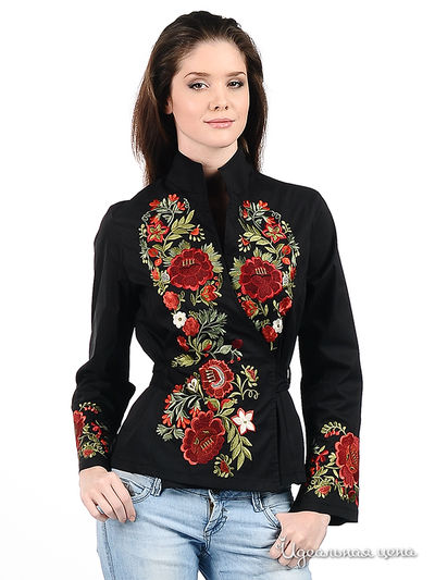 Блуза SOCIETA&ATOS LOMBARDINI, цвет цвет черный