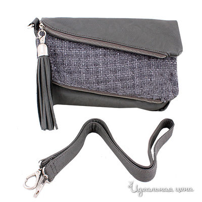 Клатч Sabellino, цвет цвет графитовый