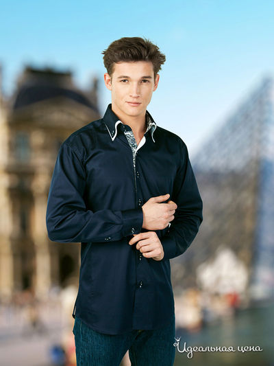 Рубашка Jess France, цвет цвет темно-синий