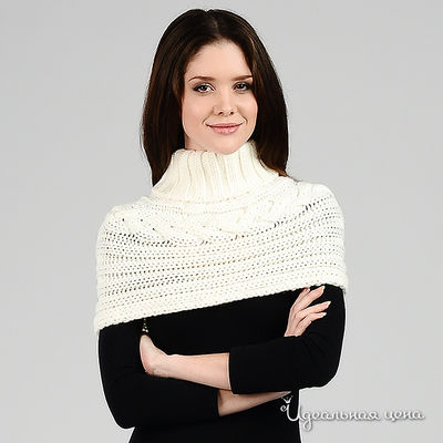 Шарф F5jeans, цвет цвет молочный