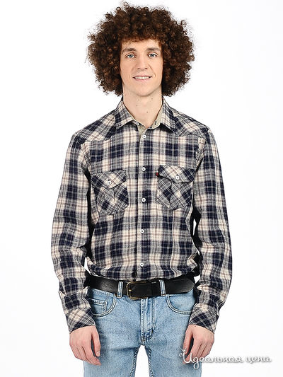 Рубашка F5jeans, цвет цвет принт клетка