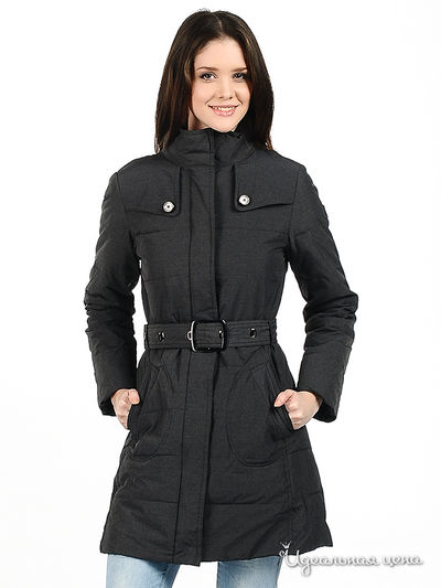 Пальто F5jeans, цвет цвет серый