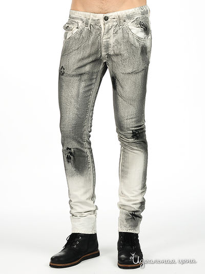 Джинсы Alexander Mqueen&Galliano, цвет цвет серый