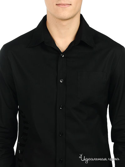 Рубашка Alexander Mqueen&amp;Galliano мужская, цвет черный