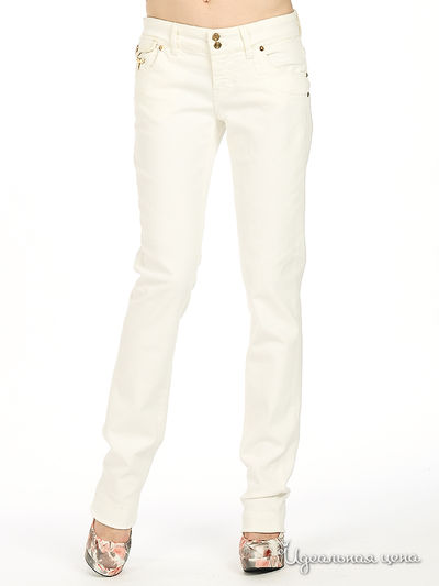 Джинсы Alexander Mqueen&Galliano, цвет цвет белый