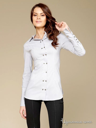 Рубашка Gloss, цвет цвет светло-серый