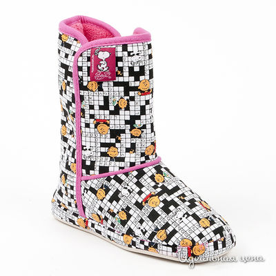 Сапоги Beppi, цвет цвет белый / черный / розовый