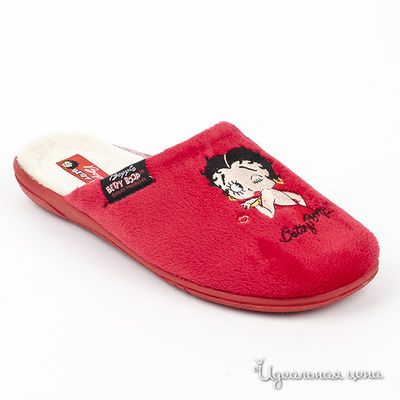 Тапочки Beppi, цвет цвет красный / бежевый