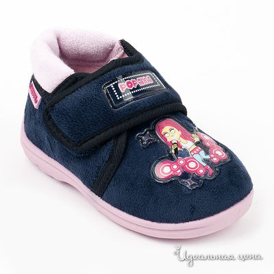 Тапочки Beppi, цвет цвет темно-синий / розовый