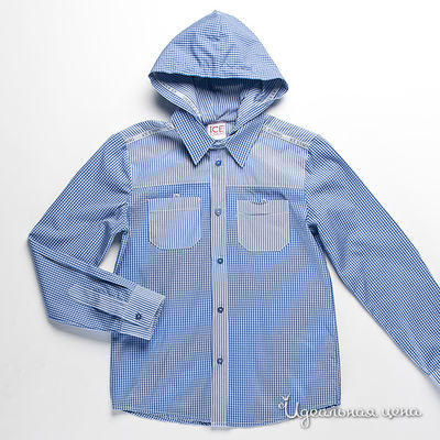 Сорочка Iceberg, цвет цвет синий